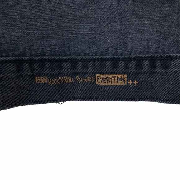 Ksubi Denim Classic Beaten Up Black Jacket Medium - Picture 5 of 14